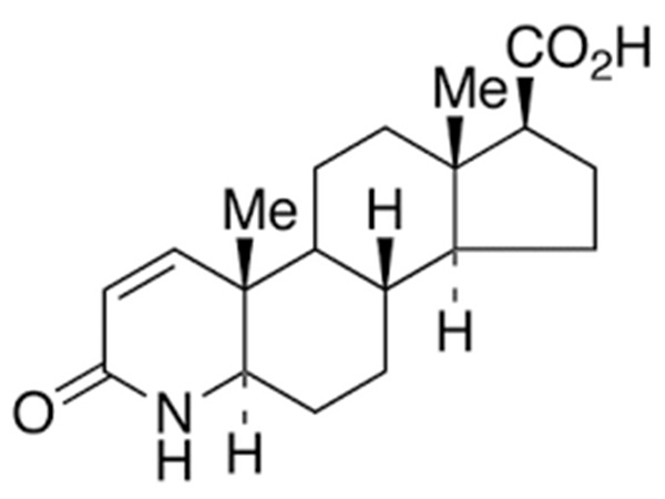 4-aza-5Î±-اندروستان-3-oxo-17I²-کربوکسیلیک اسید